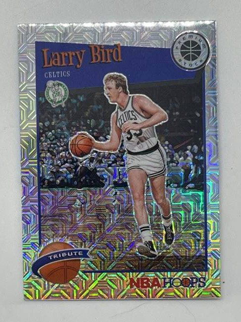 Larry Bird, Tribute Card. (1 of 2)