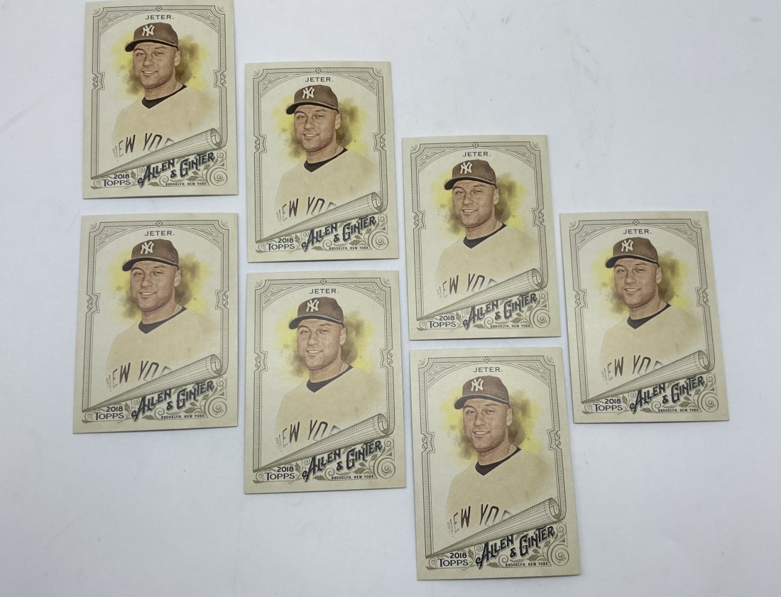 Derek Jeter Collectible Cards. (1 of 4)