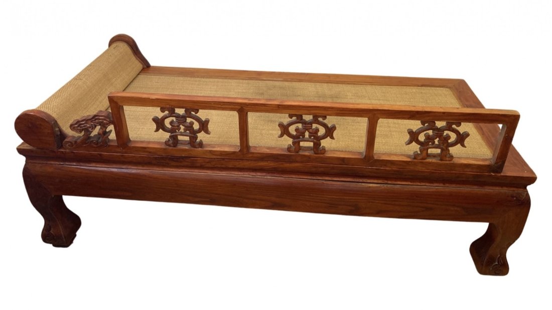 Antique Chinese Opium Bed (1 of 6)