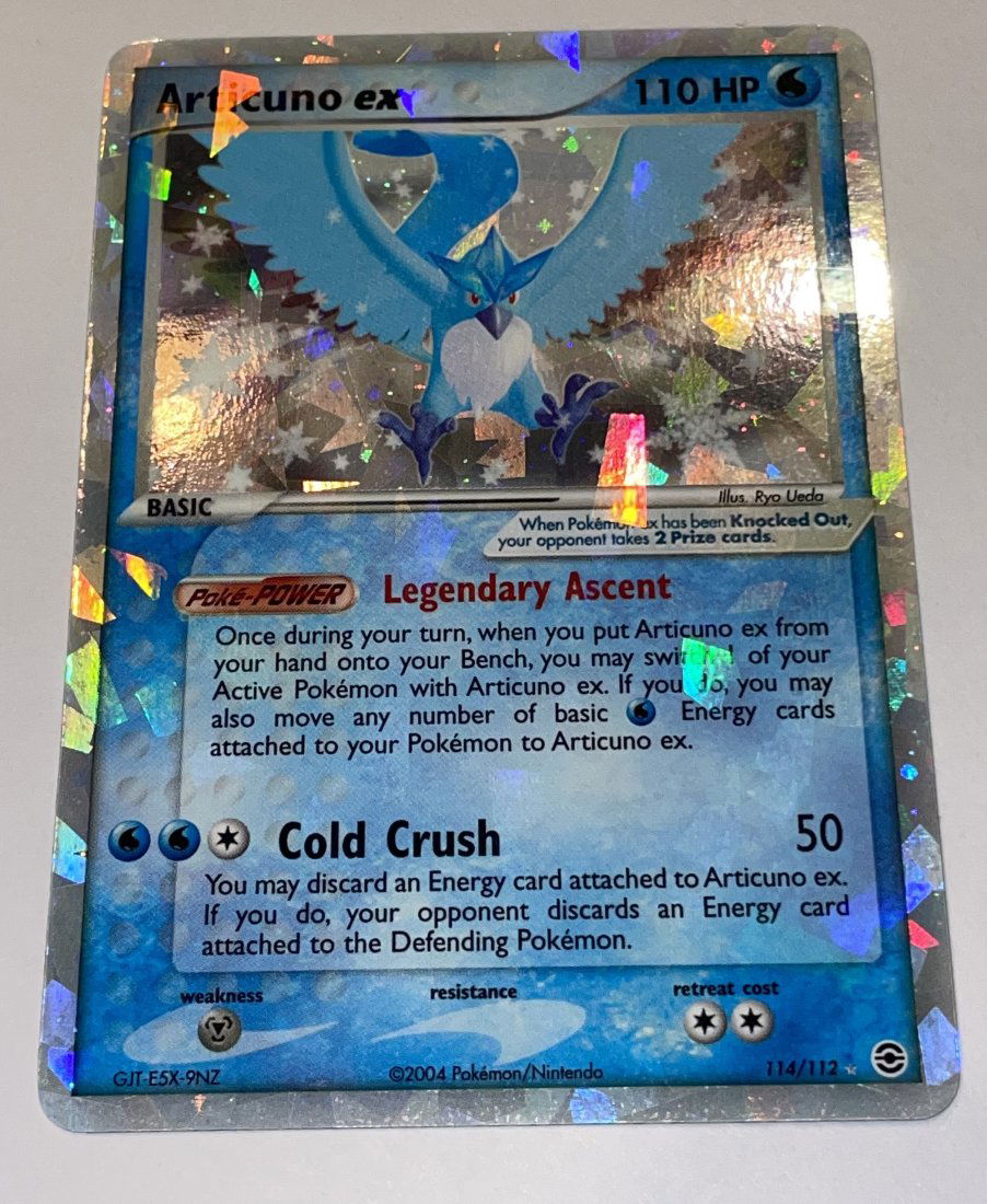 Articuno EX Reverse Holo 114/112 Pokémon Card (1 of 2)