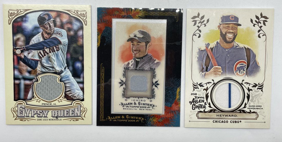 Jason Heyward 2018, Hunter Pence 2014, Ichiro 2009 (1 of 5)