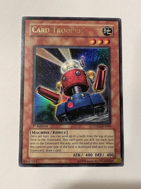 Yu-Gi-Oh! Card Trooper. ULTRA!: 1st Edition. 1996 Kazuki Takahashi.
