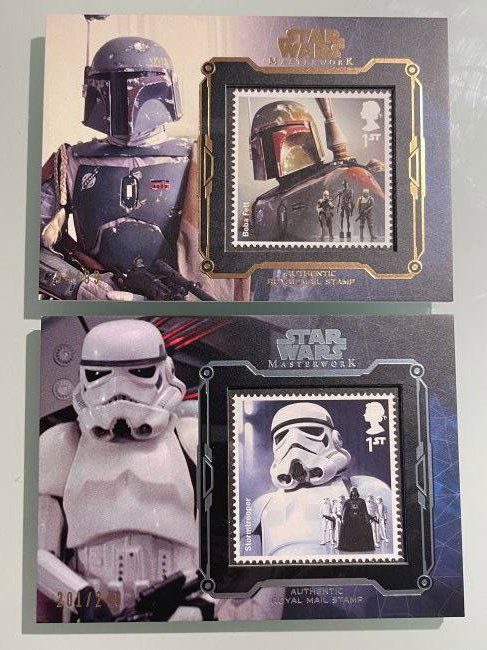 Star Wars: Storm Trooper and Boba Fett, Authentic Royal Mail Stamp (1 of 6)