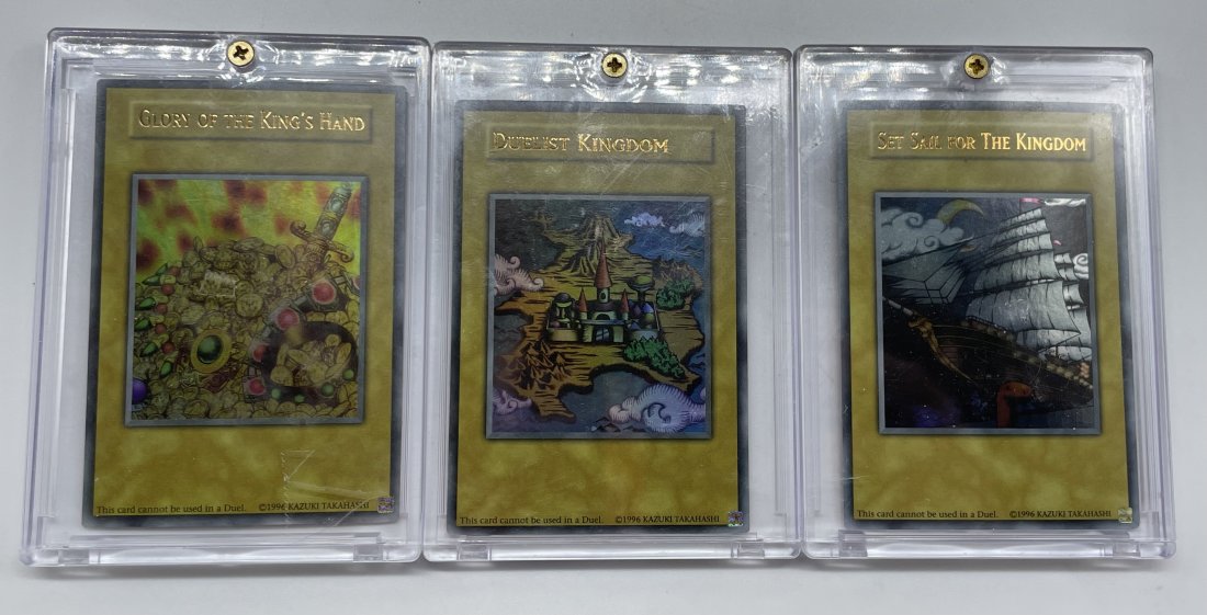 Yu-Gi-Oh! Glory Of The King's Hand, Duelist Kingdom, Set Sail The Kingdom.: 1996 Kazuki Takahashi.