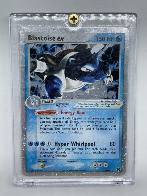 Blastoise ex, Reverse HOLO. 104/112 (1 of 2)