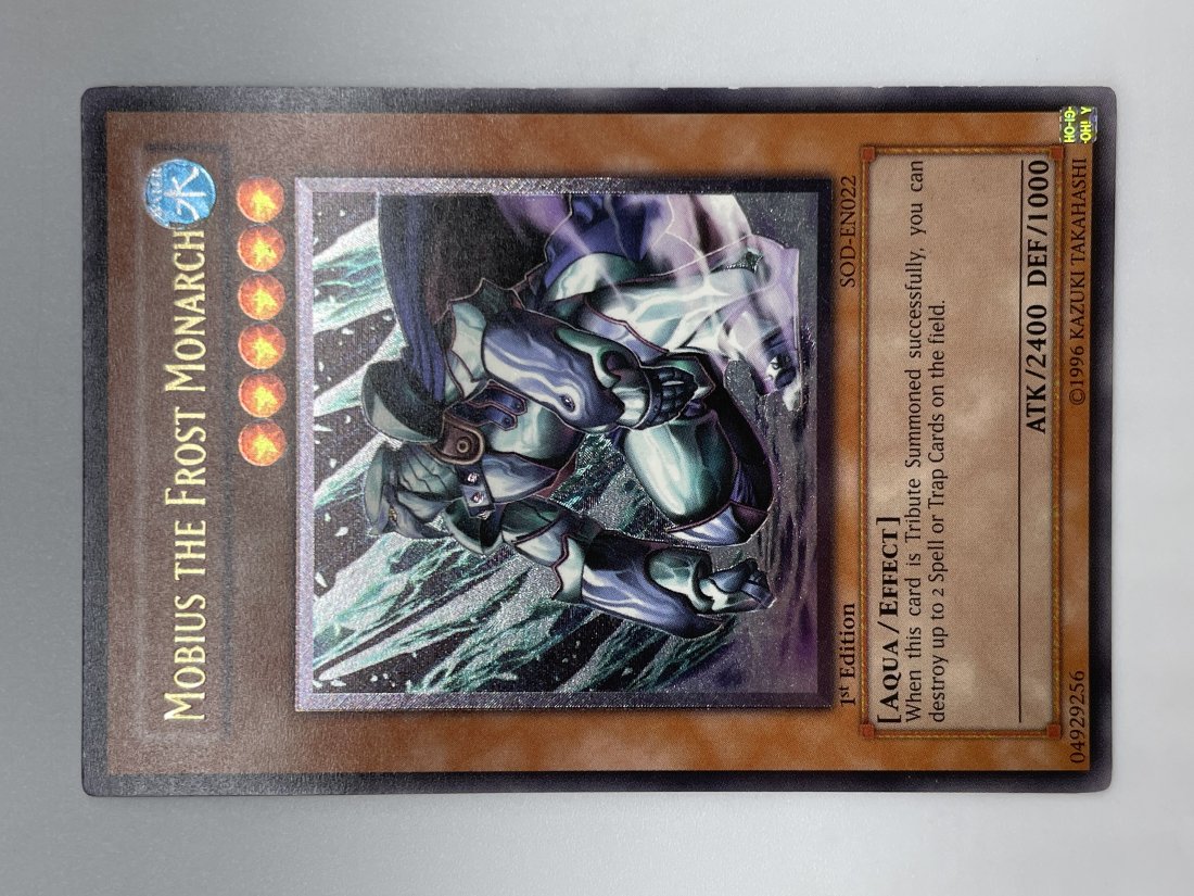 Yu-Gi-Oh! Mobius The Frost Monarch, 1st Edtion.: ULTIMATE card! Great Condtion! Ungraded. 1996 Kazuki Takahashi.