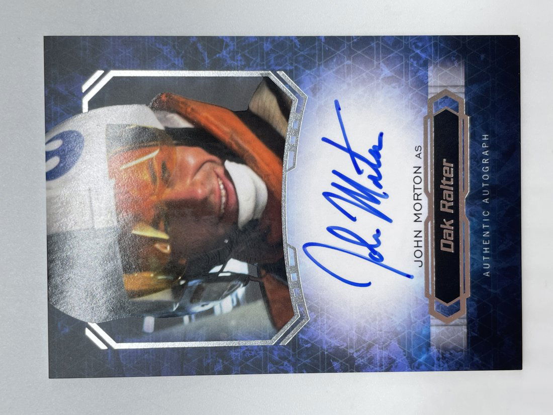 Star Wars: John Morton as Dak Ralter, Authentic Autograph Card. (1 of 2)