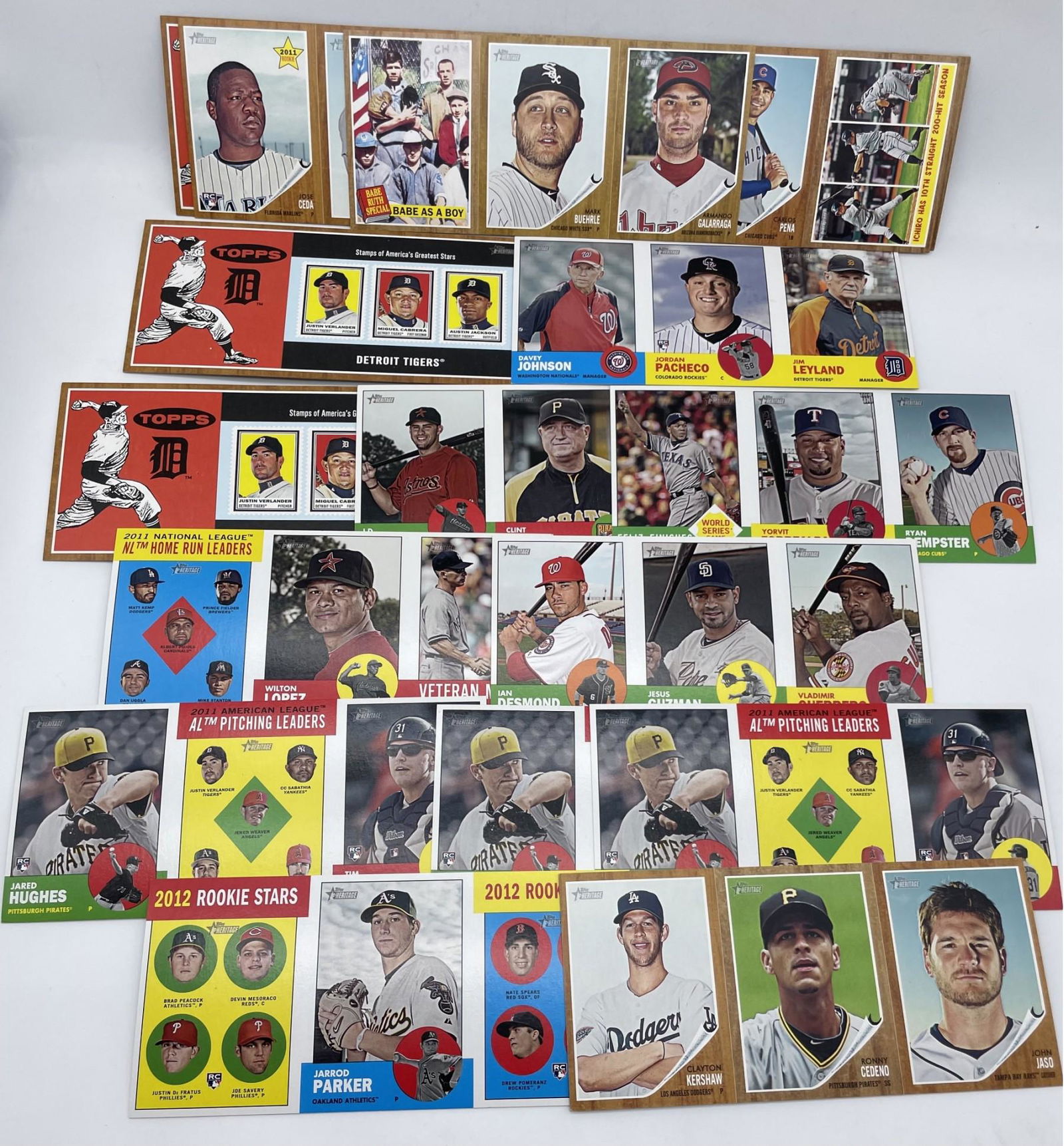 Baseball Collectibles! 2012 Rookie Cards, 2011 American League Pitching Leaders, Greatest Stars (1 of 7)