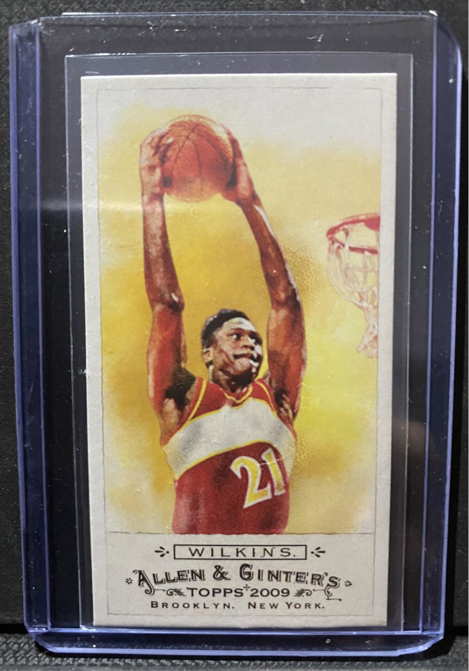 Dominique Wilkins, Allen & Ginters, Topps 2009 Mini (1 of 2)