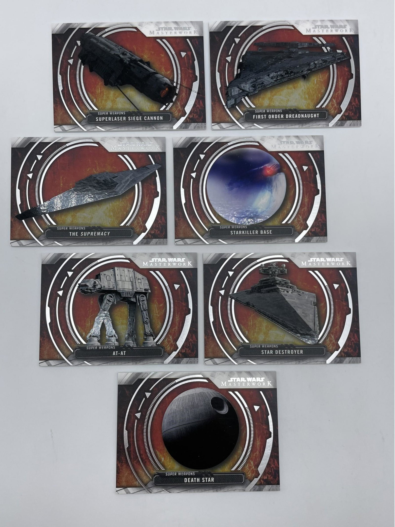 Star Wars- Super Weapons! Death Star, AT-AT, The Supremacy, And More! Masterwork Topps: Star Wars- Super Weapons! Death Star, AT-AT, The Supremacy, And More! Masterwork Topps