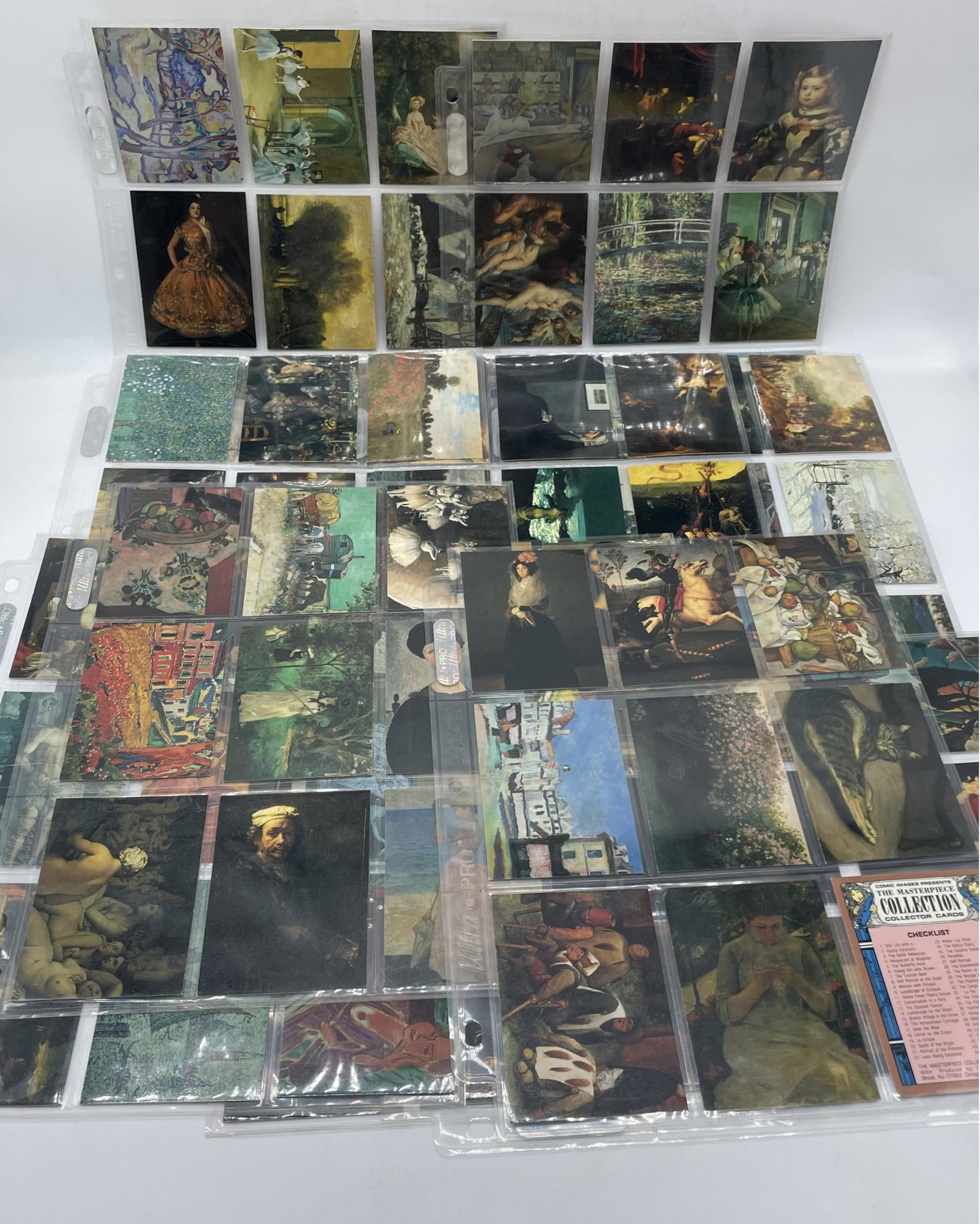 The Masterpiece Collection, 1993 Collector Cards. Saint Sebastian, The Turkish Batch, Self Portrait: The Masterpiece Collection, 1993 Collector Cards. Saint Sebastian, The Turkish Batch, Self Portrait And More!