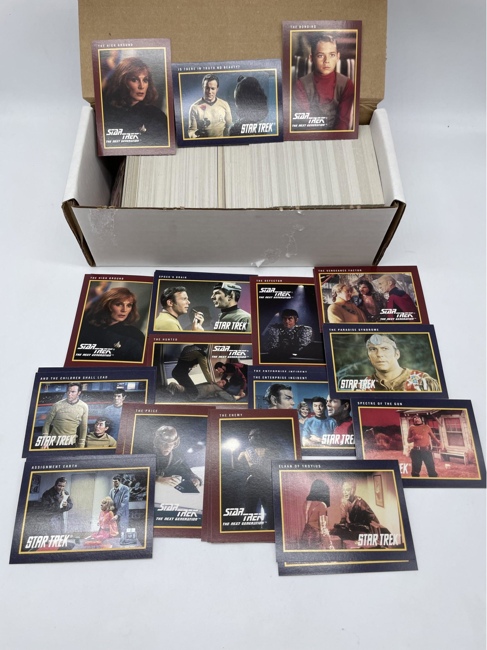 STAR TREK, 1991, Collector Cards! MANY CARDS!!: STAR TREK, 1991, Collector Cards! MANY CARDS!!