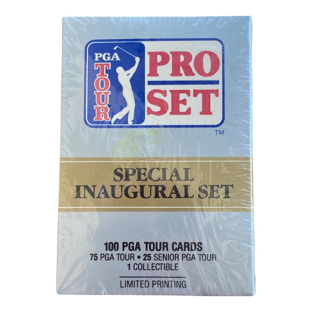 Unopened, Limited Edition Pack Of 100 PGA Tour 1990 Pro Set Trading Cards (1 of 2)