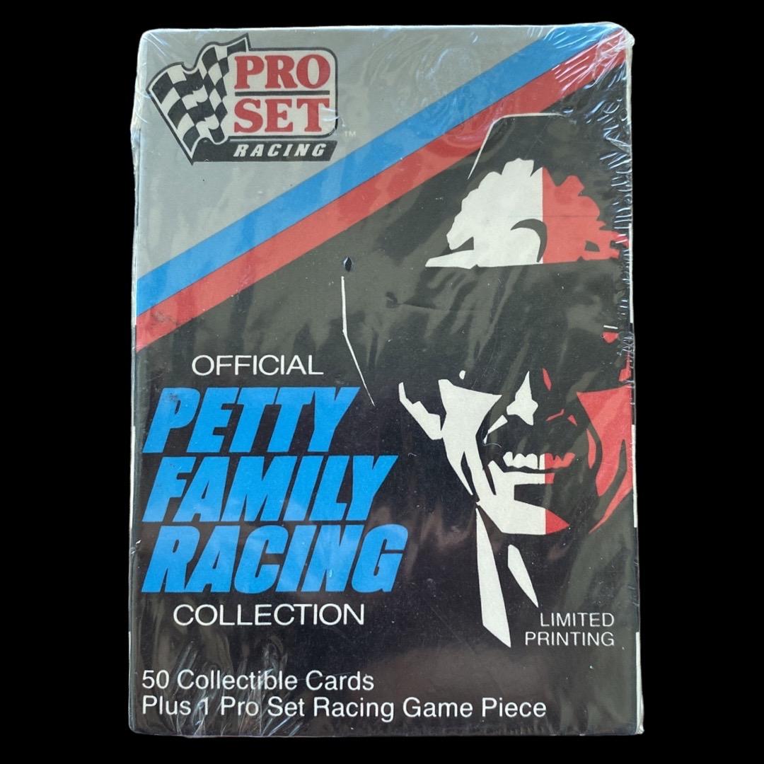 Unopened Official Petty Family Racing Collection: 50 Collectible Cards Plus 1 Game Piece. Pro Set (1 of 2)