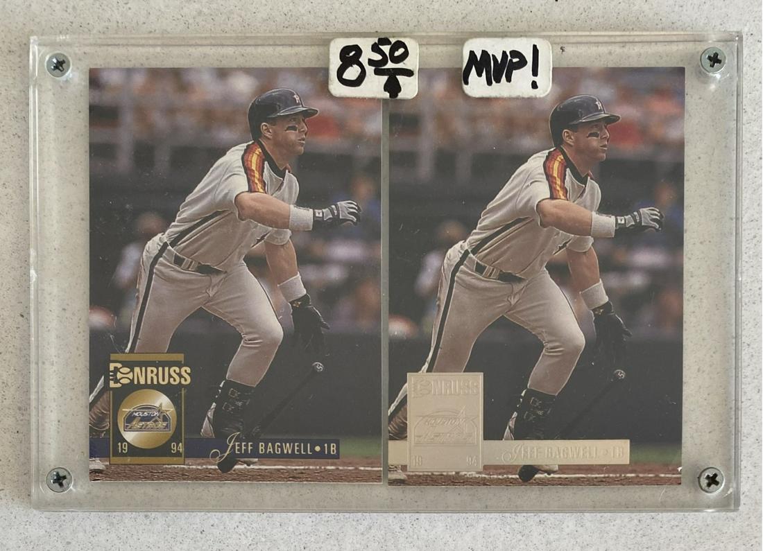 1993-94 Jeff Bagwell Astros Special Edition Baseball Cards By Donruss. In Hard Case!: 1993-94 Jeff Bagwell Astros Special Edition Baseball Cards By Donruss. In Hard Case!