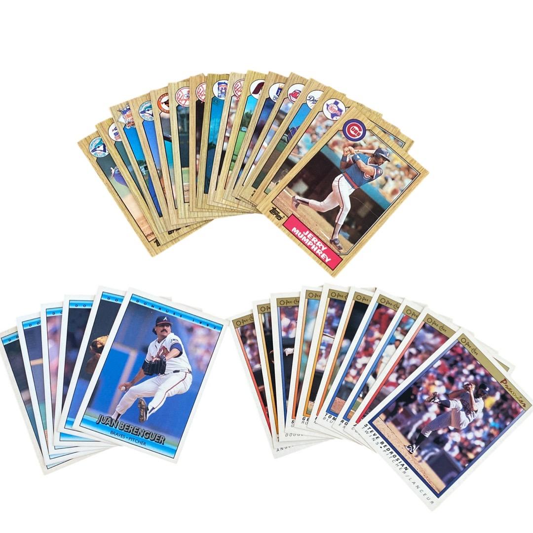 Random Collection Of MLB Baseball Cards: TOPPS, Donruss, And O-pee-chee (1 of 1)