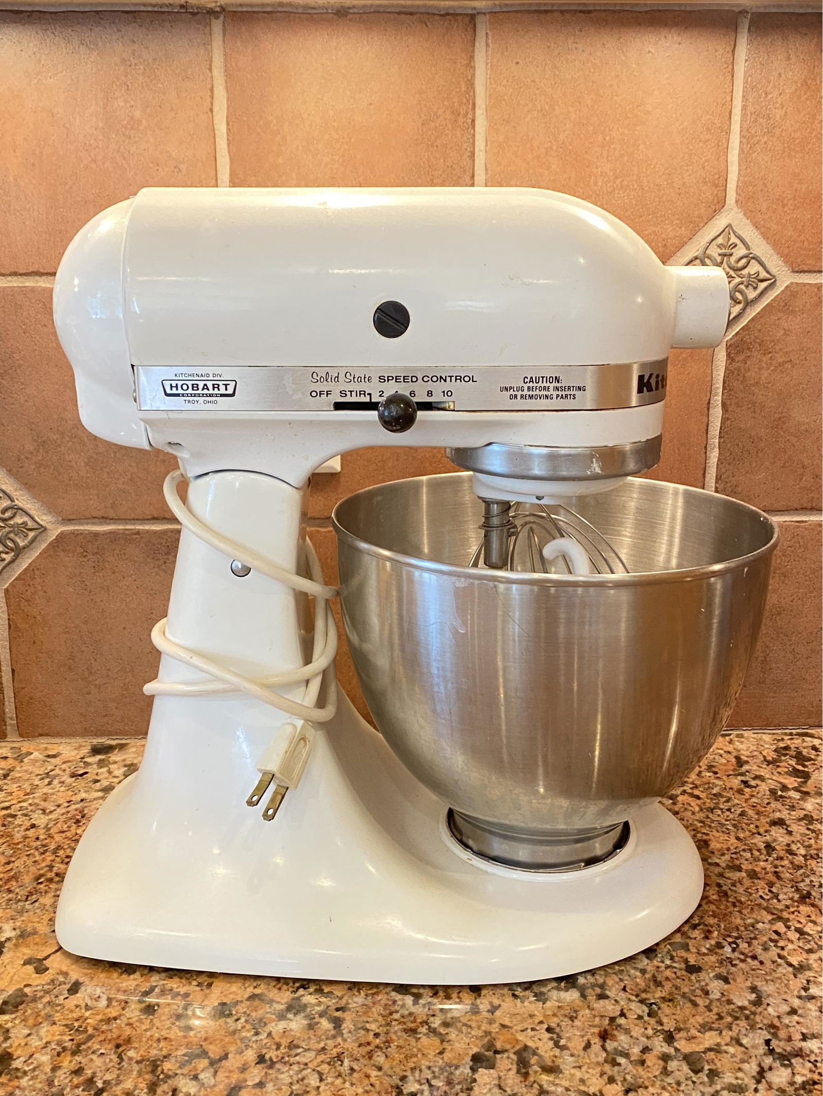 KitchenAid Mixer K45SS - White (1 of 5)