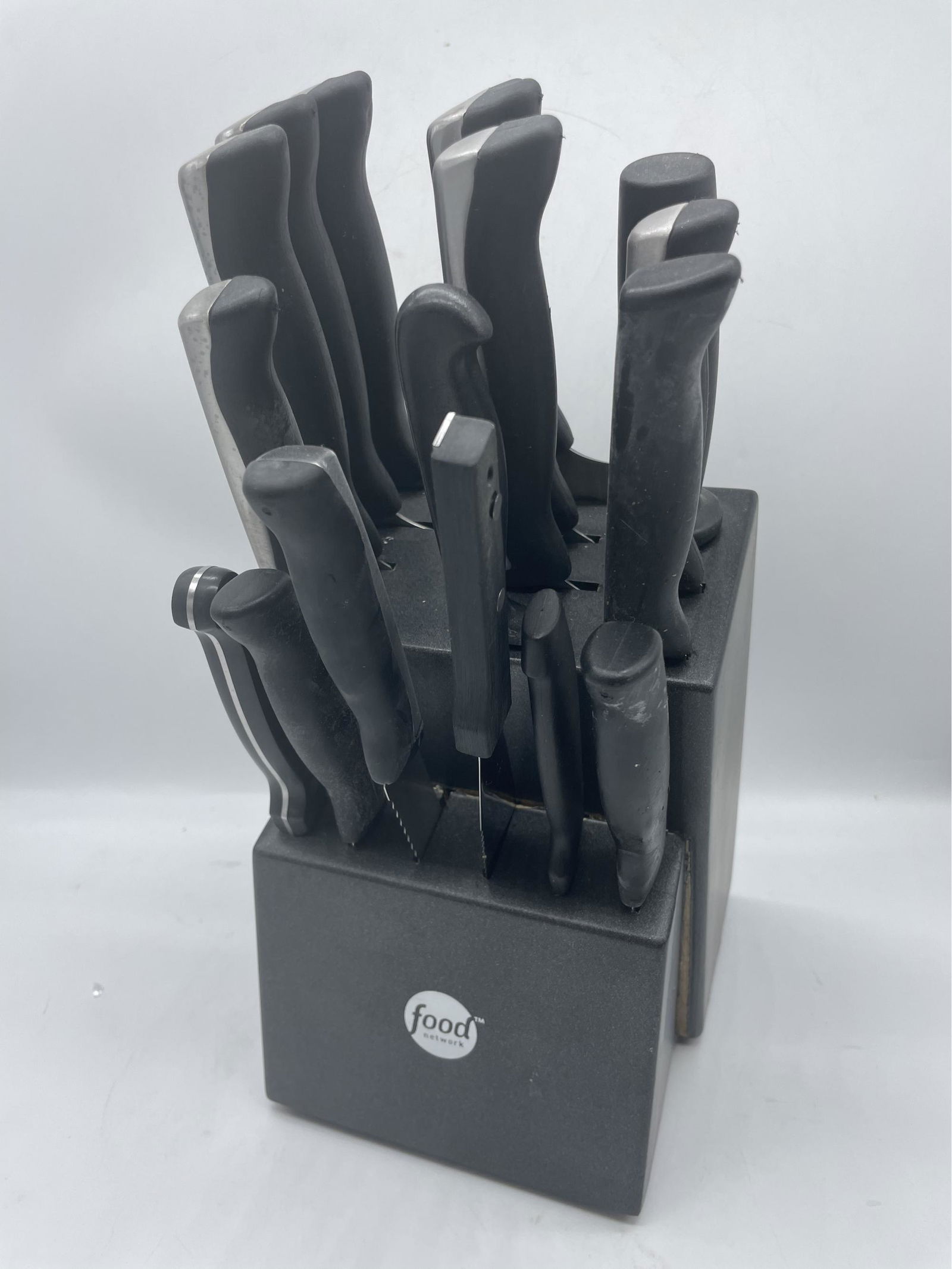 Food Network Knife Set With Block. (1 of 3)