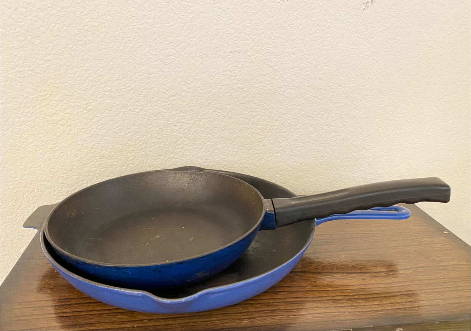 Le Creuset Signature Enameled Cast Iron Deep Skillet & Von Roll Cast Iron Fry Pan (1 of 3)