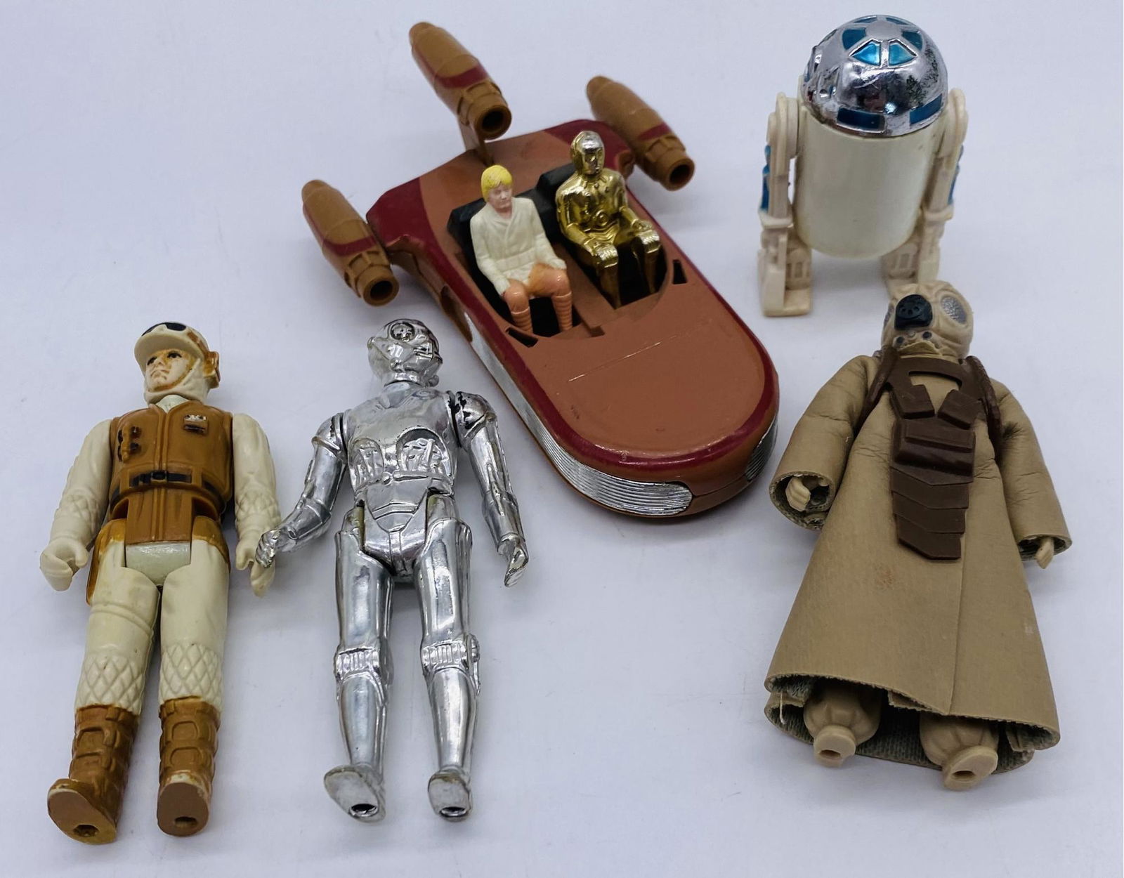 (5) Star Wars Action Figures, Including R2 D2 (1 of 1)