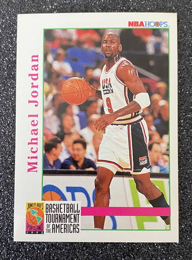 michael jordan usa basketball card 1992