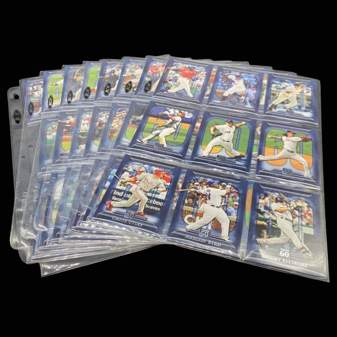 (64) 2011 TOPPS 60 Baseball Cards In Sleeves. Includes Torii Hunter And More: (64) 2011 TOPPS 60 Baseball Cards In Sleeves. Includes Torii Hunter And More
