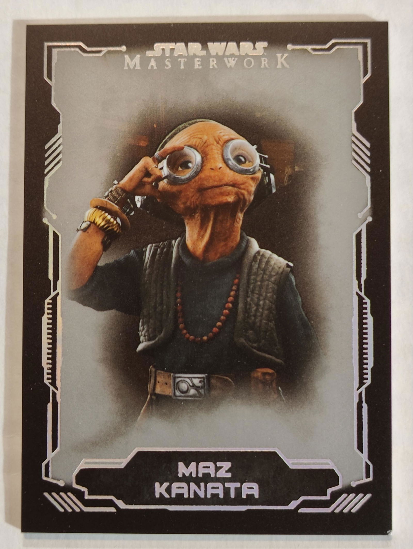 Card Number 74/99 Maz Kanata Card From Star Wars Masterwork: Card number 74/99 from Star Wars Masterwork by Topps