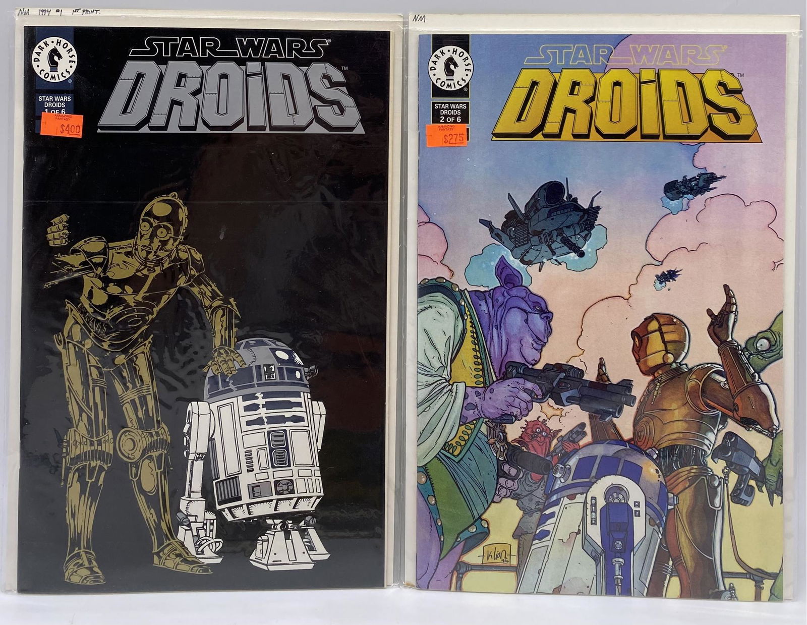 Star Wars Droids Comic Books In Original Packaging, No 1 And 2 Of 6 (1 of 1)