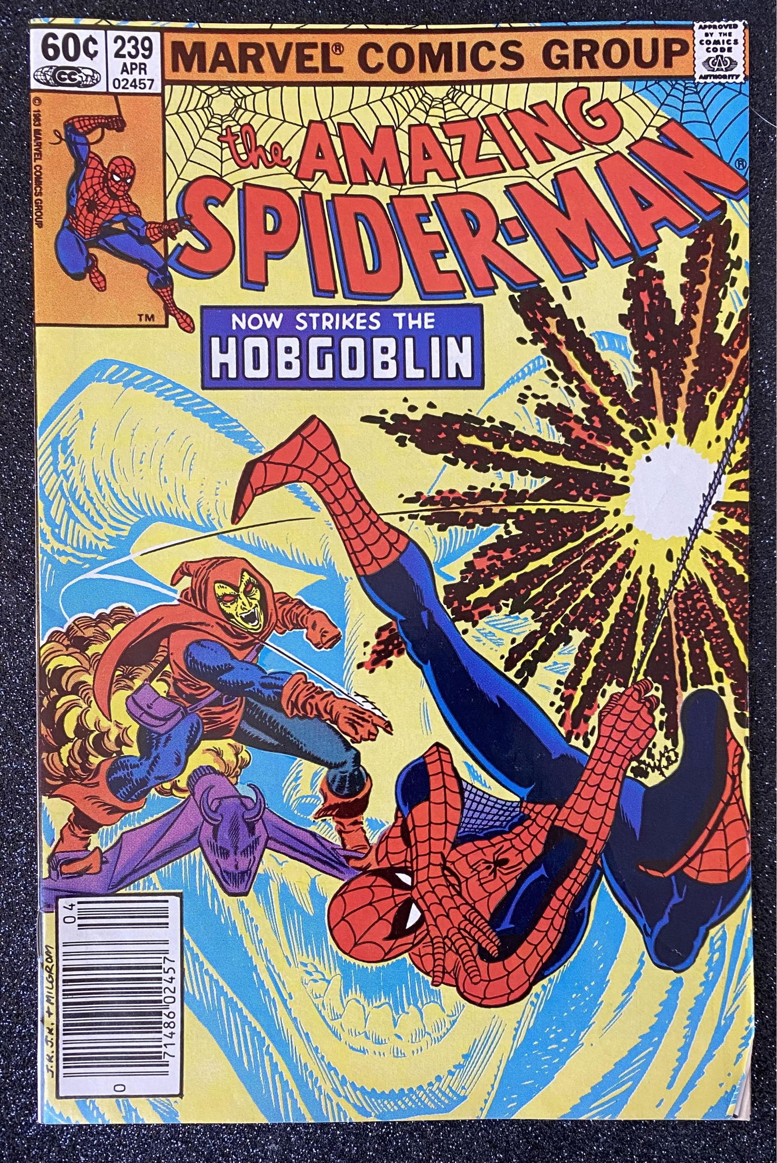 Marvel Comics Group: The Amazing Spiderman No. 239, April 1983 (1 of 1)