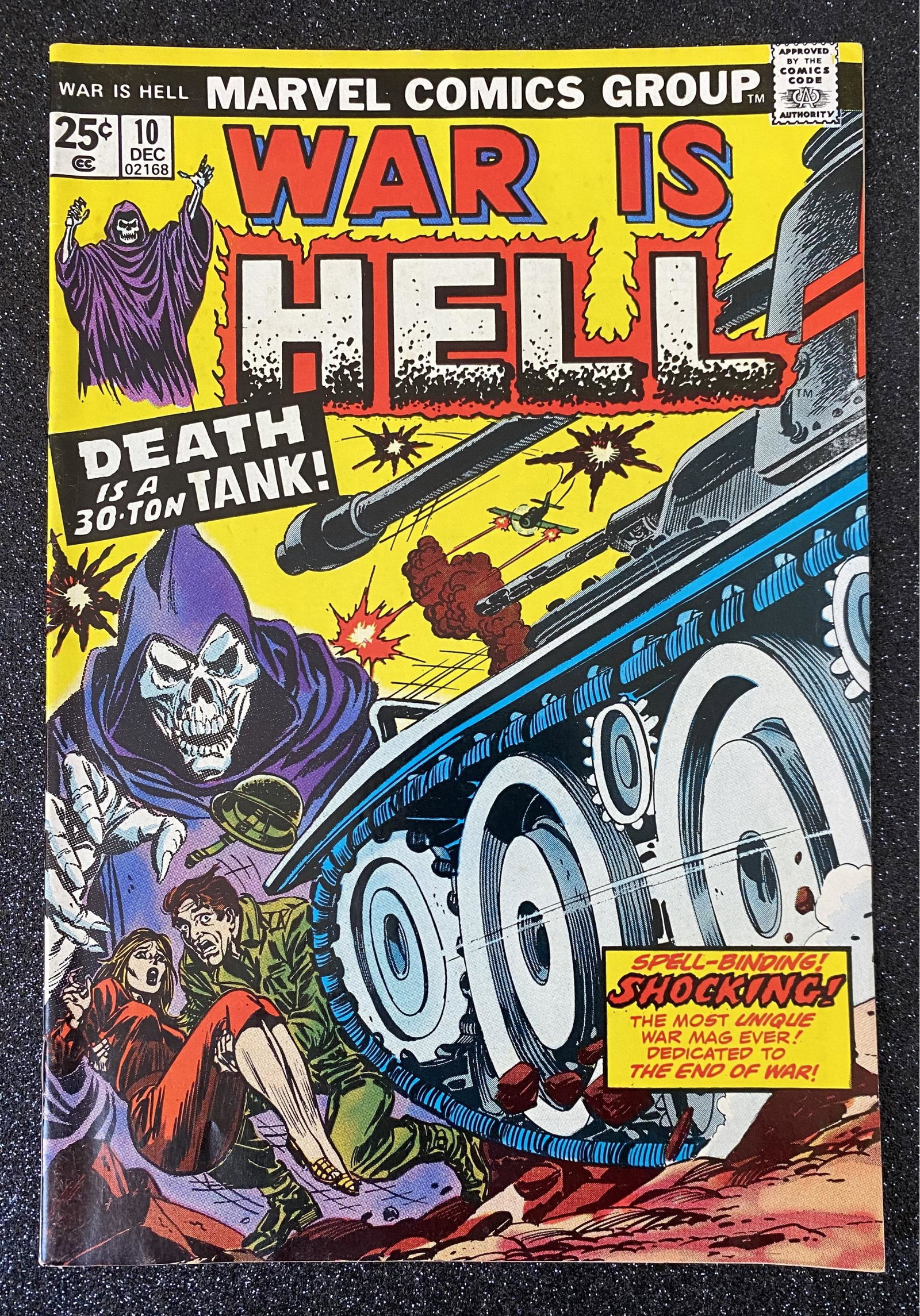 Marvel Comics Group: War Is Hell No. 10, December 1974 (1 of 1)