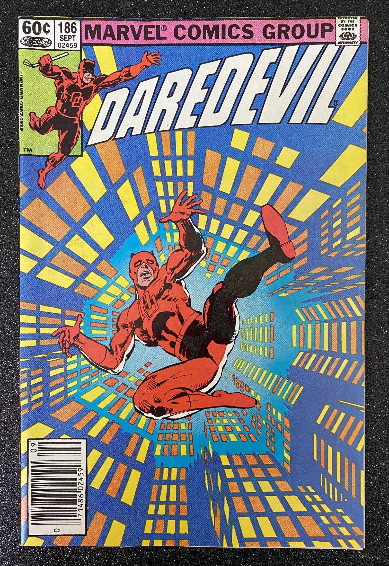 Marvel Comics Group: Daredevil No. 186, September 1982 (1 of 1)