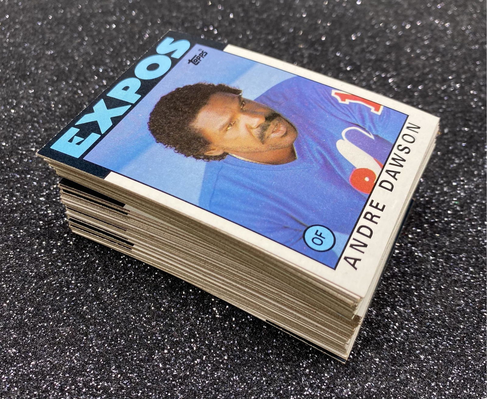 Stack Of Vintage MLB Baseball Trading Cards (1 of 2)