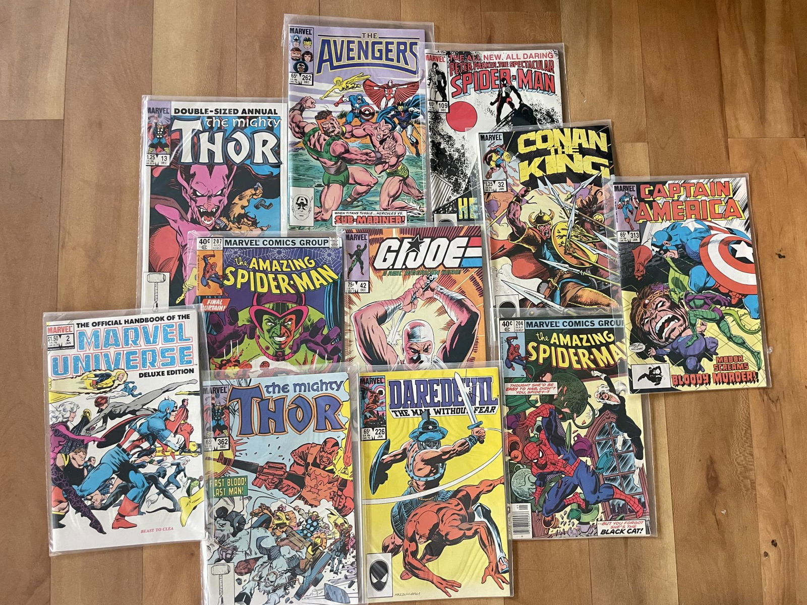 The Avengers, The Mighty Thor, G.I.JOE, The Amazing Spider-Man, And Other MARVEL Comic Books. (1 of 4)