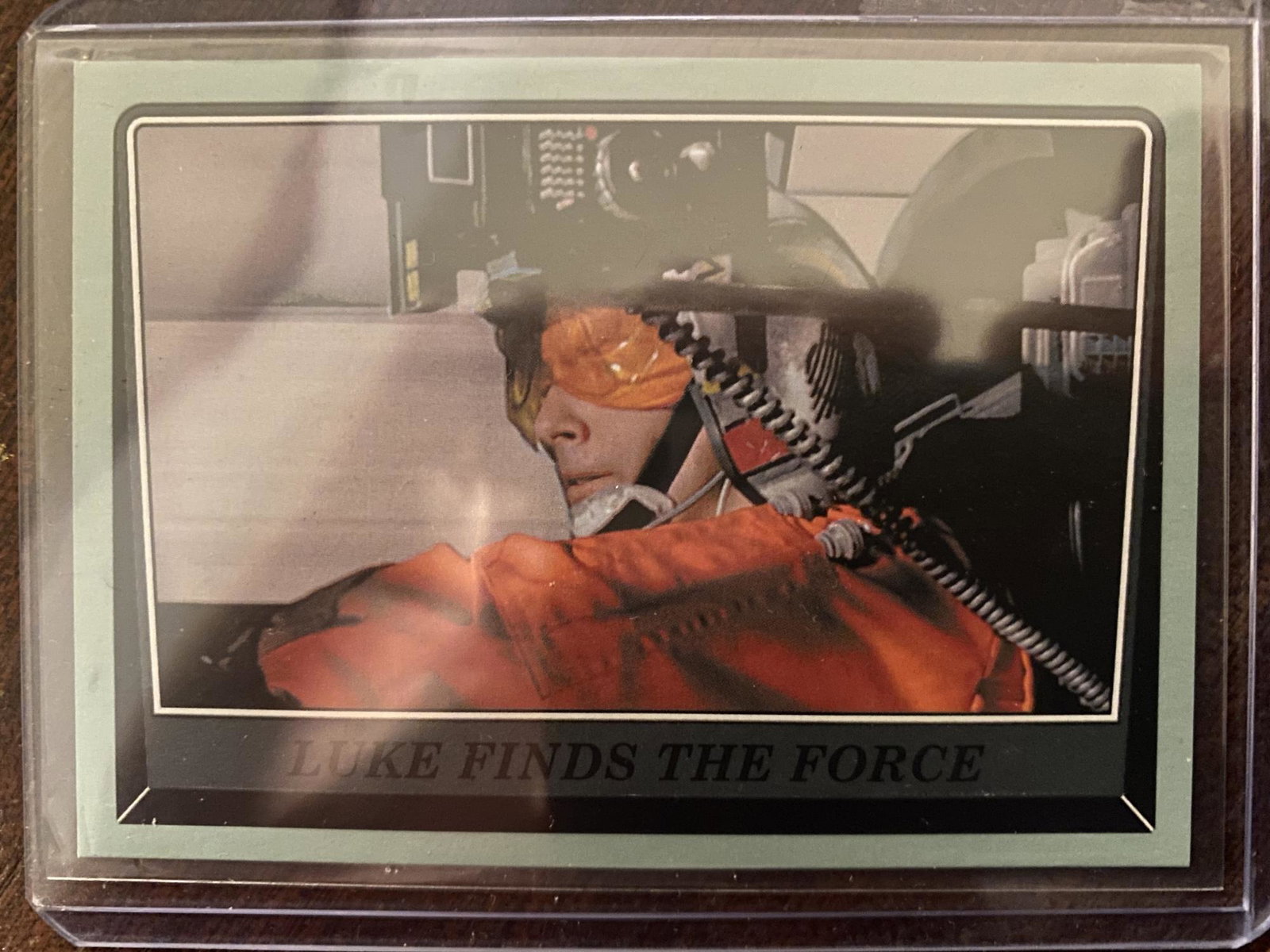 Star Wars Rogue One, Luke Finds The Force, RARE 92/100, Topps (1 of 2)