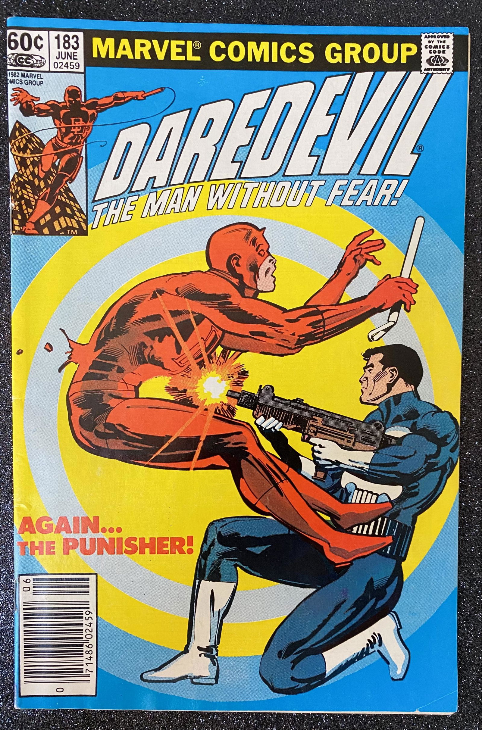 Marvel Comic: Daredevil The Man Without Fear No. 183, June 1982 (1 of 1)