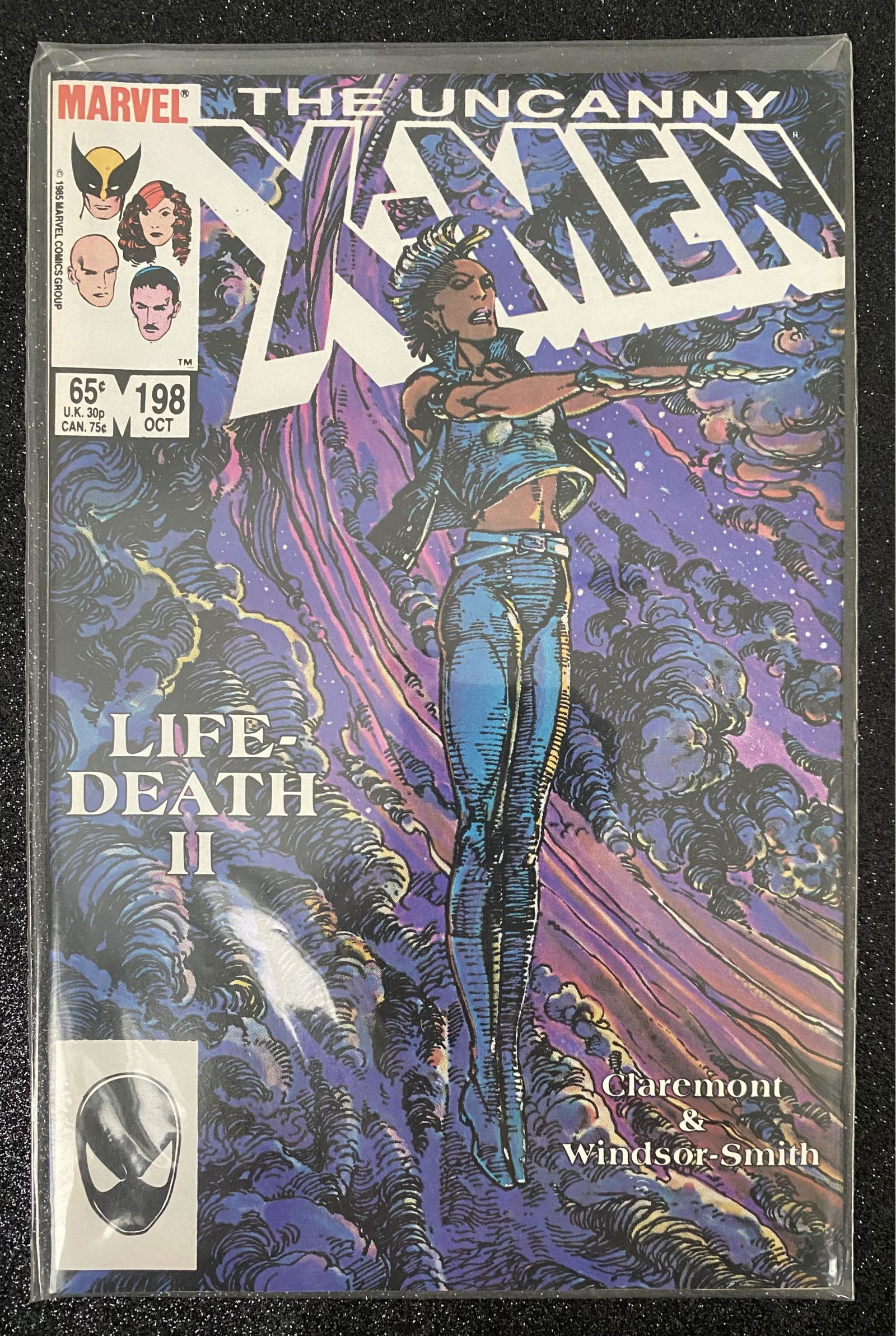 Marvel Comic, The Uncanny X Men No. 198, October 1985 (1 of 1)