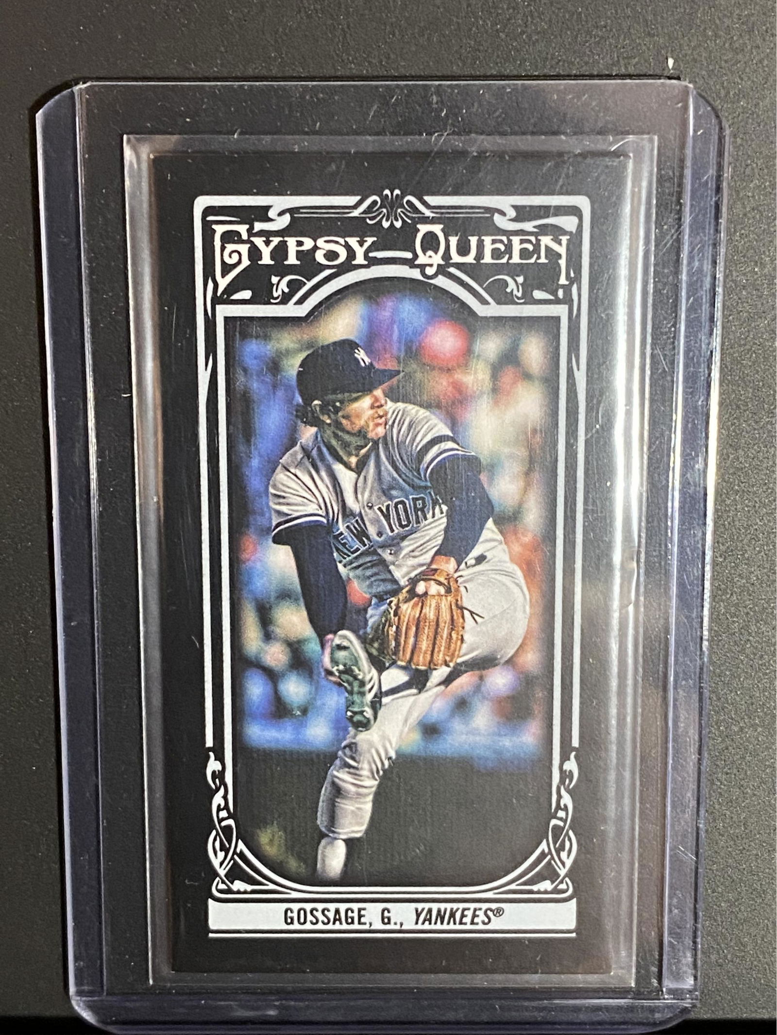 Goose Gossage, Gypsy Queen Black Mini, RARE 154/199, 2013 Topps (1 of 2)