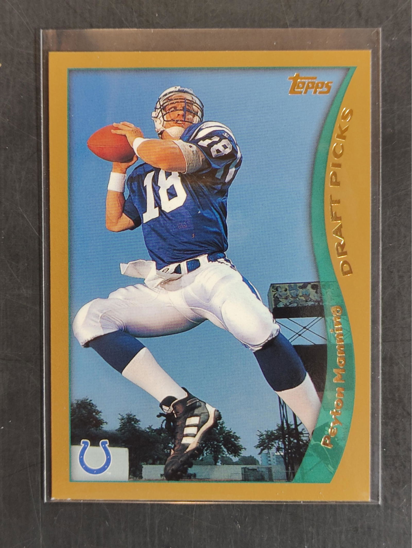 Peyton Manning Rookie Card (1 of 1)