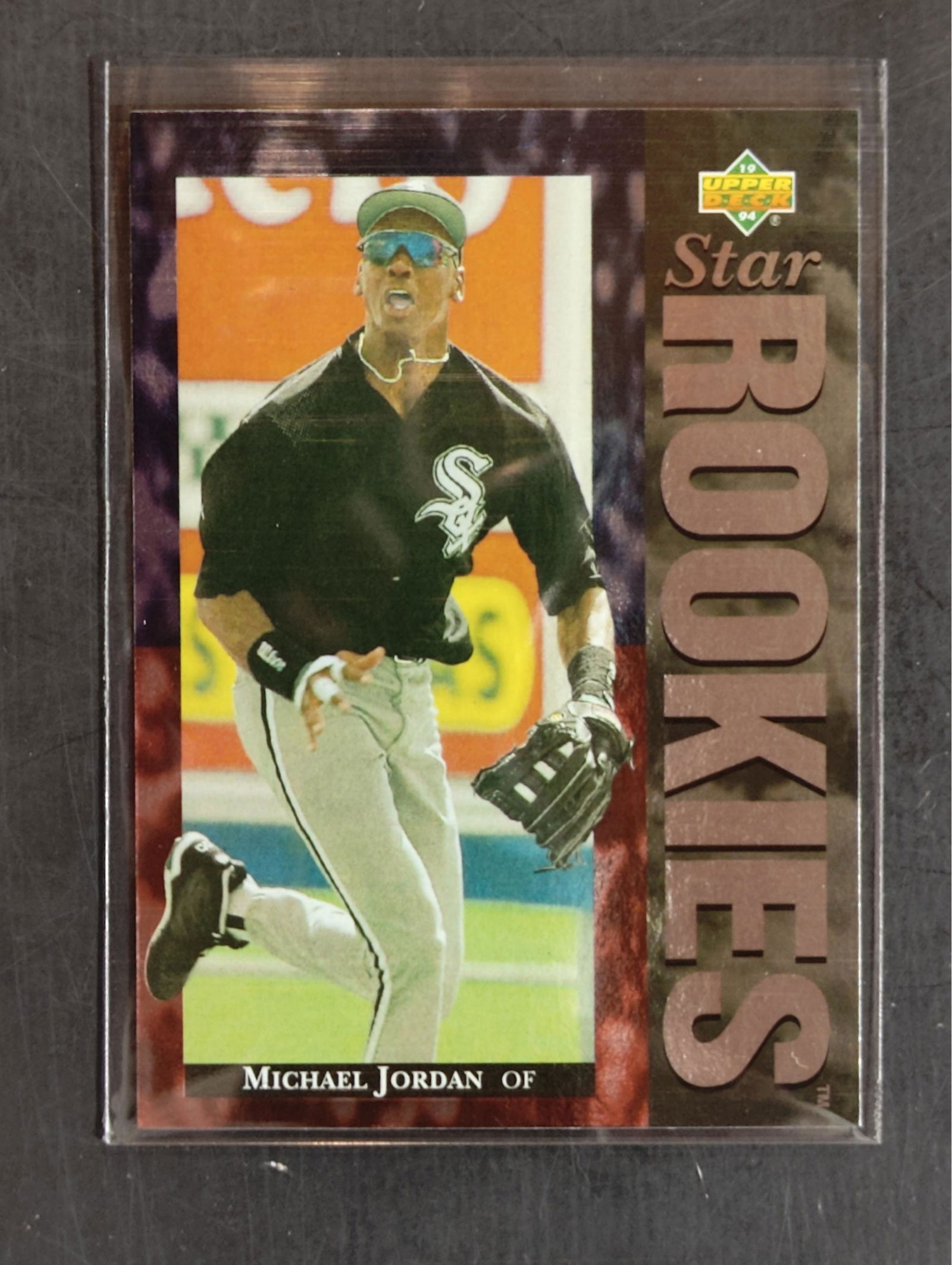 Michael Jordan Star Rookies Card By Upper Deck (1 of 1)