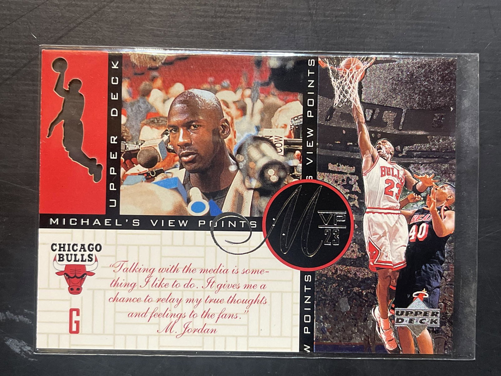 Michael Jordan 1997 Sports Trading Card: Michael Jordan 1997 Sports Trading Card