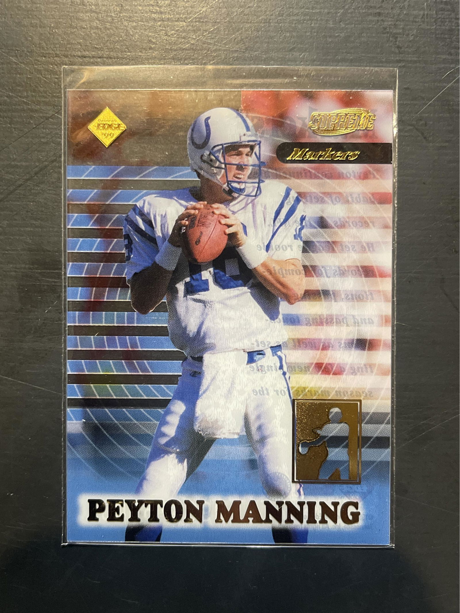 Peyton Manning 1999 Limited Edition 993/5000 Sports Trading Card (1 of 1)