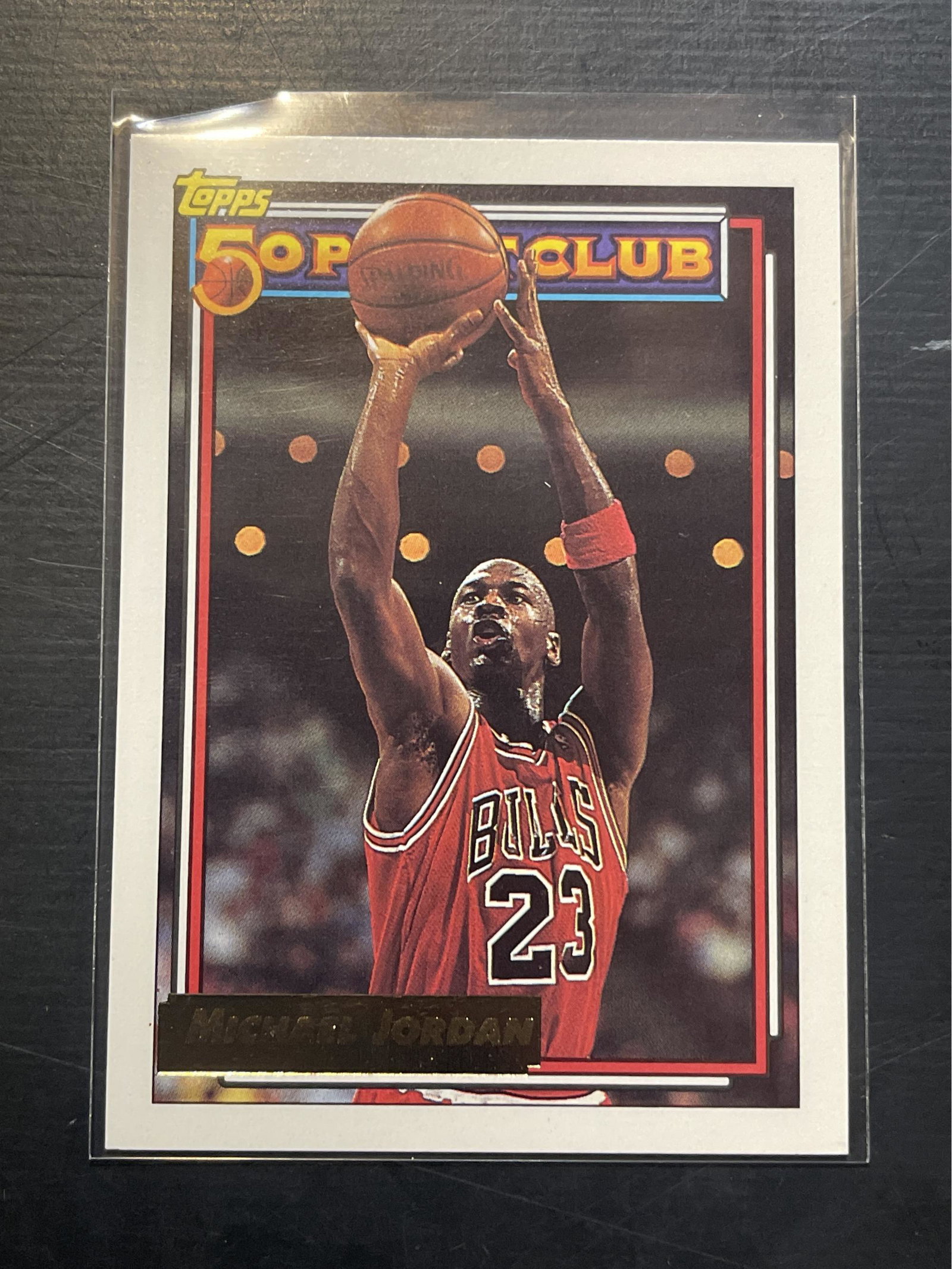 Michael Jordan 1993 Sports Trading Card: Michael Jordan 1993 Sports Trading Card
