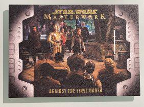 Star Wars: Against The First Order. 13/99 Silver Stamped. (1 of 1)
