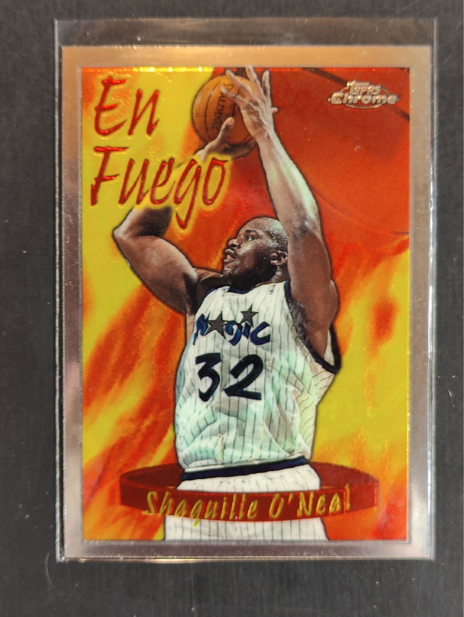 Shaquille O'Neal Holo Topps Chrome Card (1 of 1)