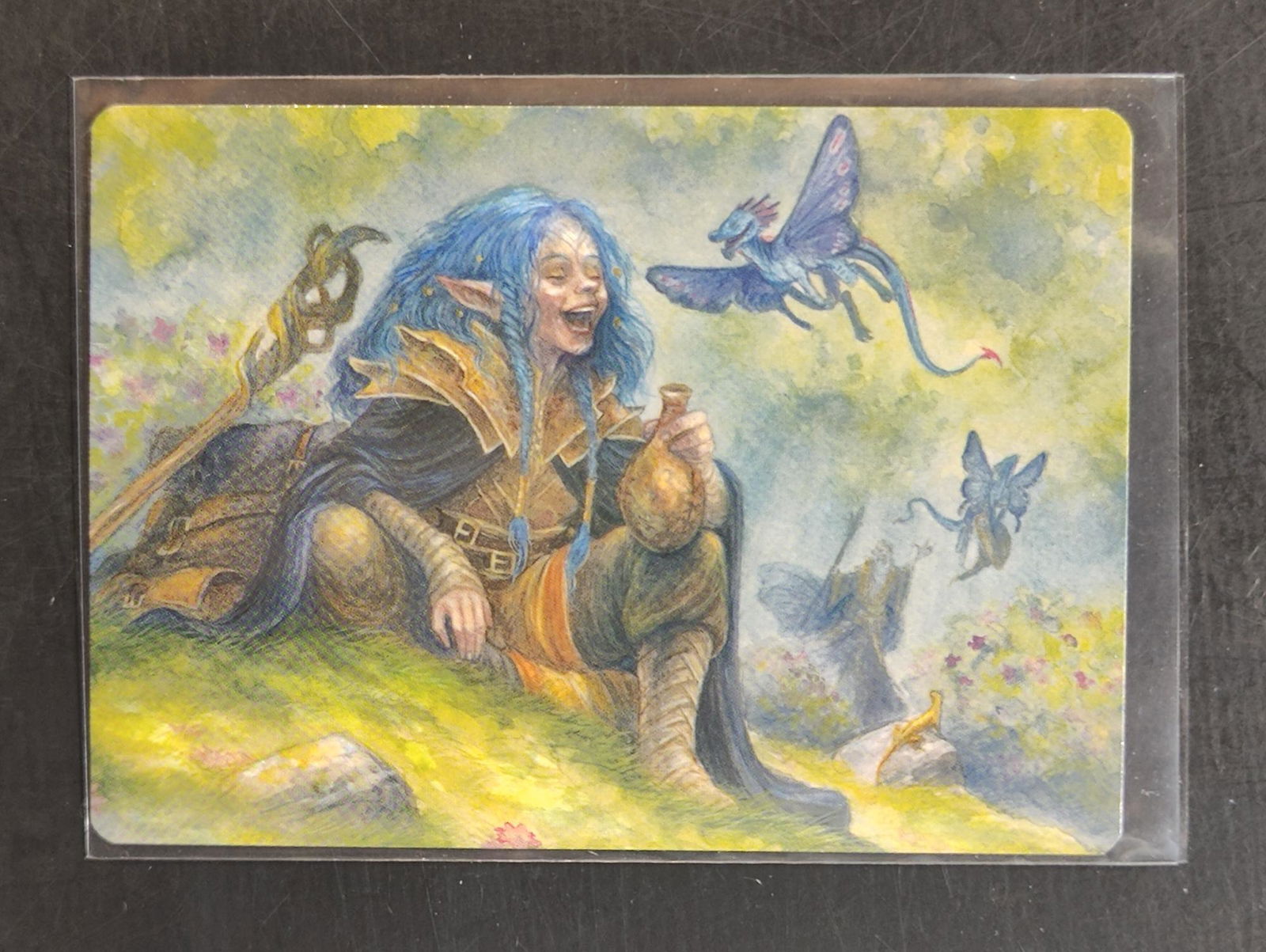 Feywild Trickster Magic The Gathering Art Card (1 of 1)