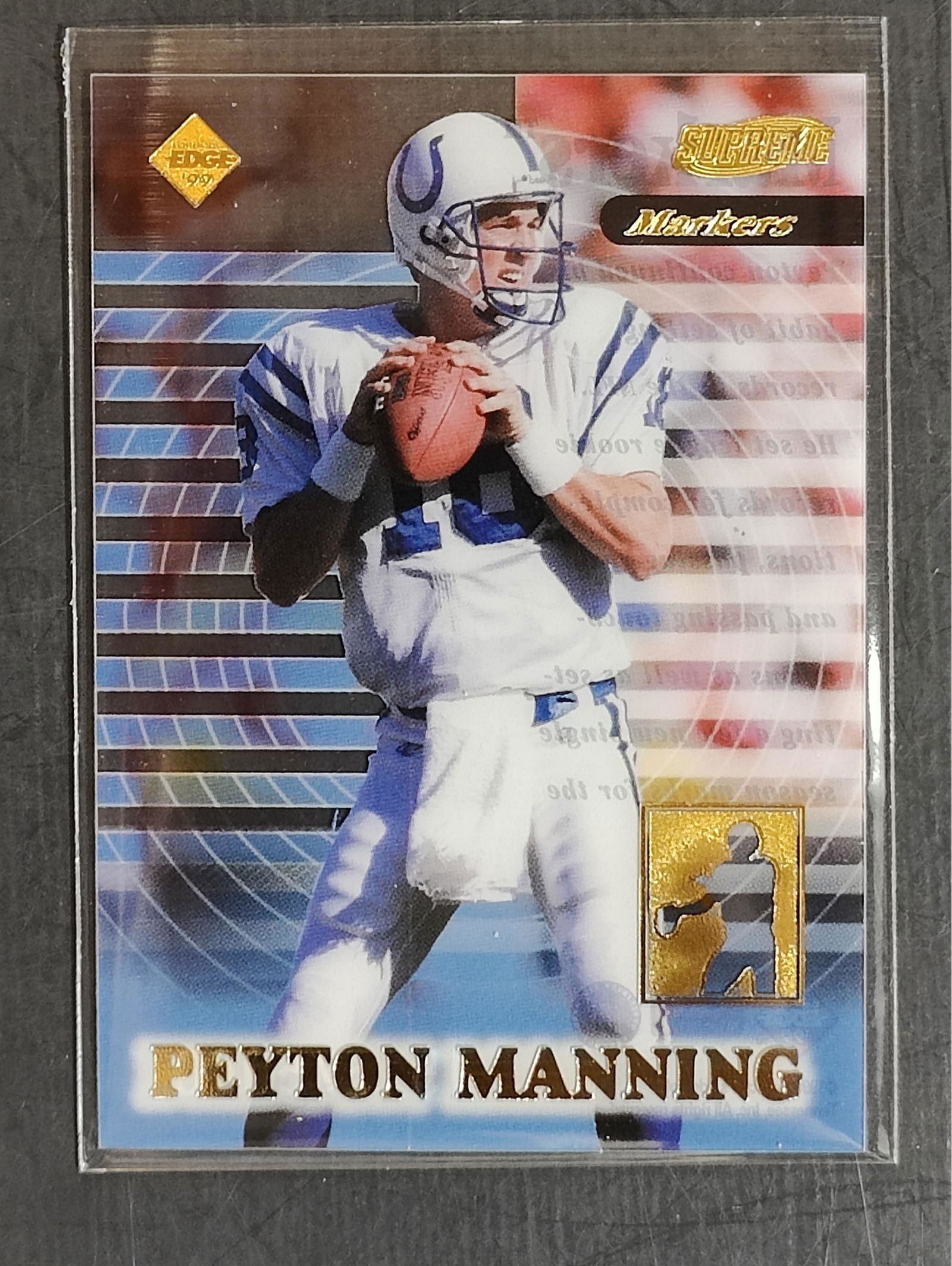 Peyton Manning Supreme Card Card Number 1515/5000 (1 of 1)
