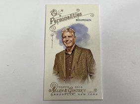 Anthony Bourdain MINI. Topps The Worlds Champions Mini Card 210. Borderless: Anthony Bourdain MINI. Topps The Worlds Champions Mini Card 210. Borderless