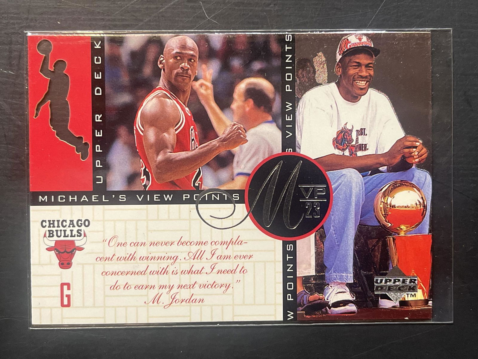 Michael Jordan 1997 Upper Deck Sports Card (1 of 1)