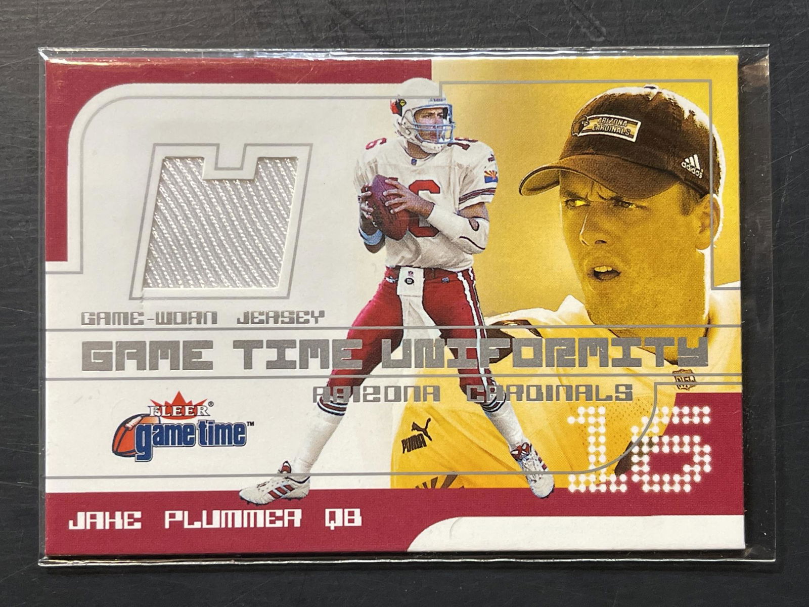 Jake Plummer Game Worn Jersey Sports Card (1 of 1)