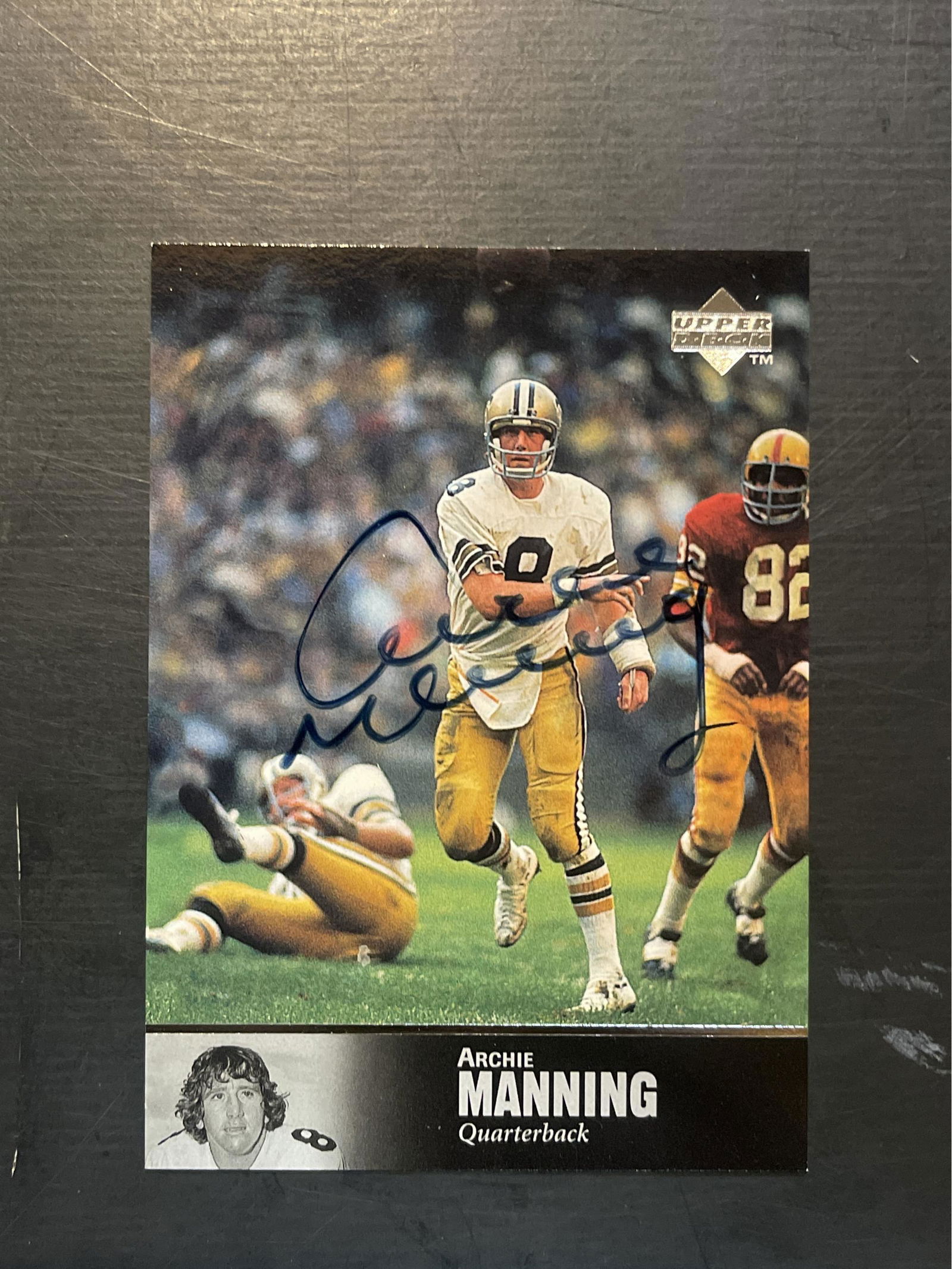 Archie Manning Autographed 1997 Sports Trading Card (1 of 1)